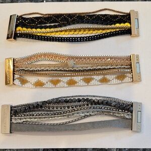 Victoria Emerson bracelets.  Lot of 3